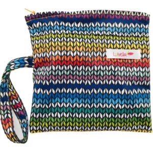 Mini Wet Bag Estampado Crochet