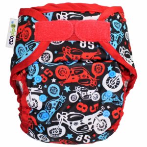 Cubierta Estampada Unitalla Velcro Motos