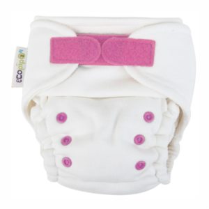 Pañal Nocturno Bambú de Bolsillo Velcro Rosa