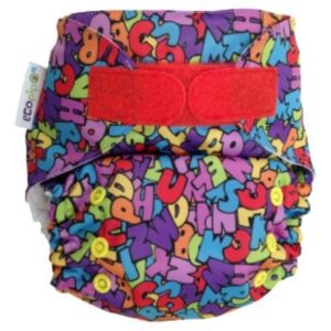Pañal Unitalla Estampado Abecedario