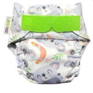 Pañal Unitalla Estampado Koala Velcro Verde