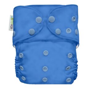 Pañal Unitalla Broches Liso Oceano